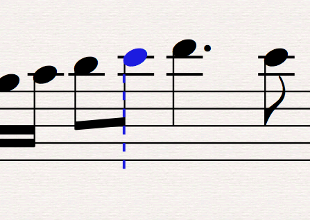 Saisir à nouveau les hauteurs avec sibelius