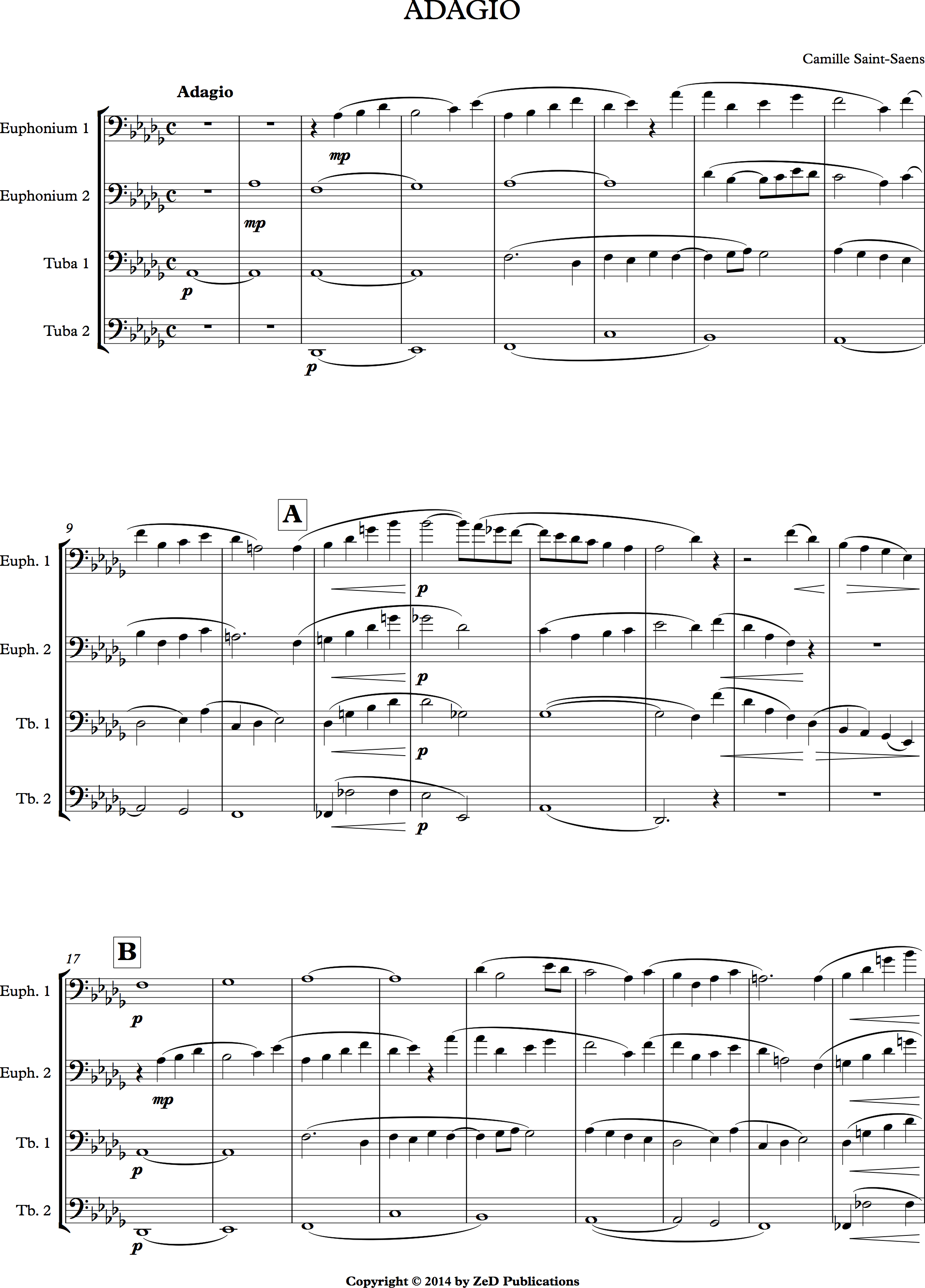 Adagio (Camille Saint Saëns) – EETT