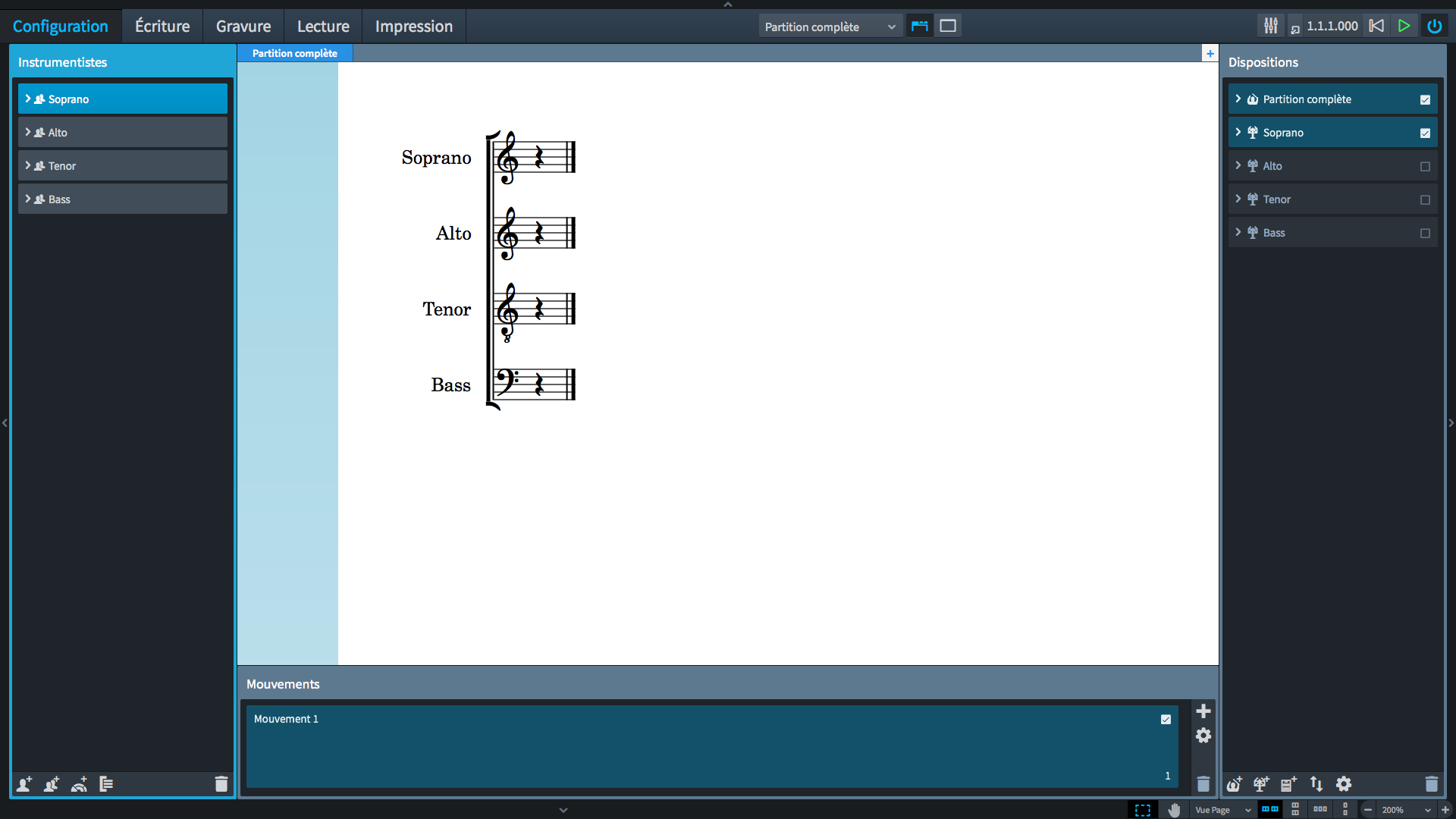 Le Mode Configuration (Setup)