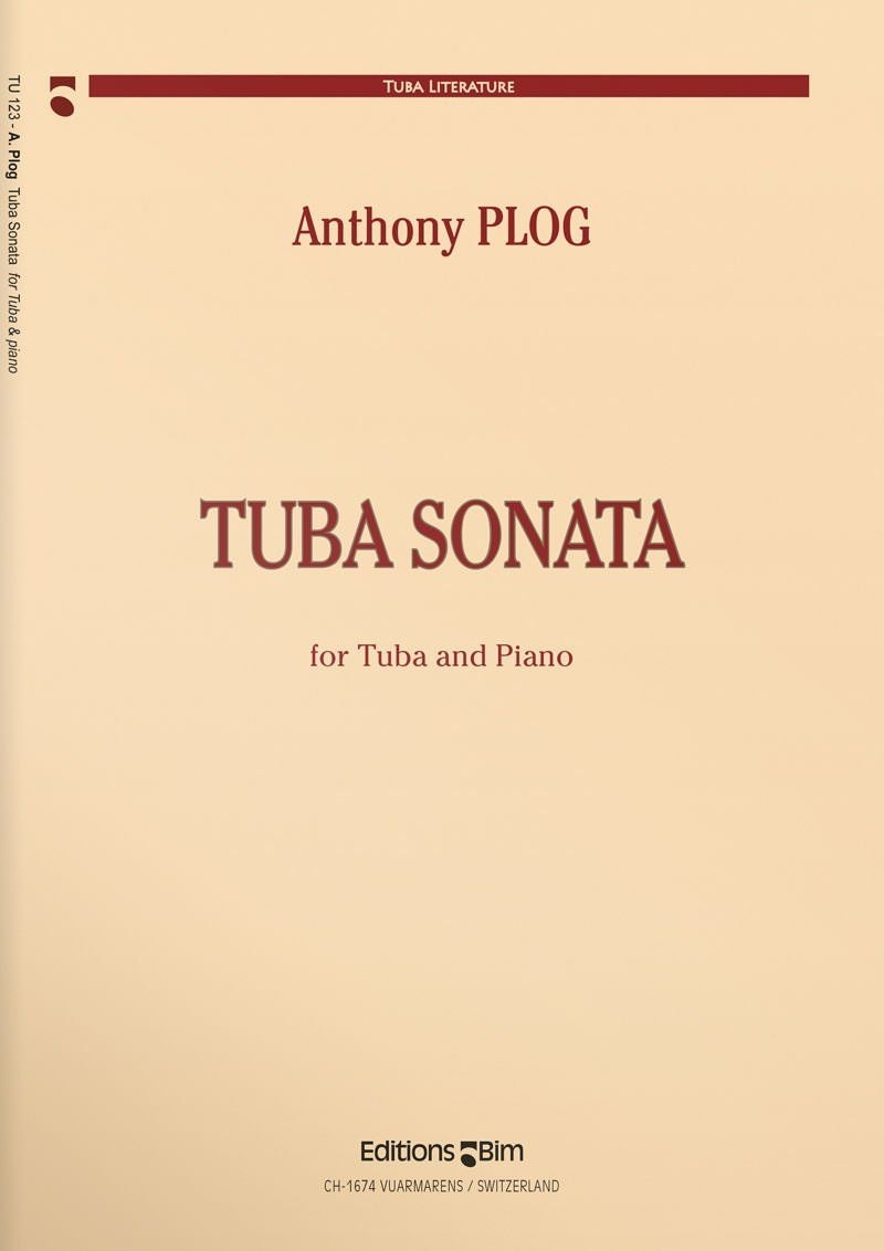 Tuba sonata d’Anthony Plog : play along